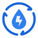 energía del agua icon