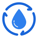 reciclaje de agua icon