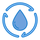 reciclaje de agua icon