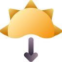 puesta del sol icon