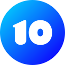 numero 10 icon