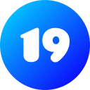 número 19 icon