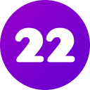 número 22 icon