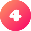 número 4 icon