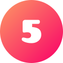 número 5 icon