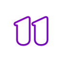 número 11 icon