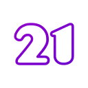 número 21 icon