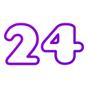 número 24 icon