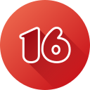 número 16 icon