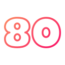 80 icon