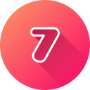 numero 7 icon