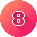 numero 8 icon