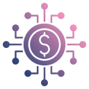 dinero digital icon