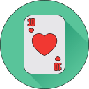 tarjeta de corazon icon