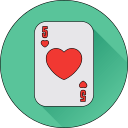 tarjeta de corazon icon