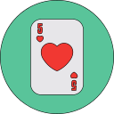 tarjeta de corazon icon