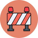 bloqueo de carretera icon