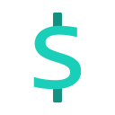 signo de dólar icon