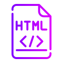 archivo html icon