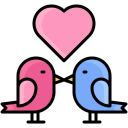 pájaro del amor icon