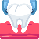 extracción dental icon