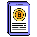 bitcoin móvil icon