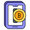 transacción de bitcoins icon