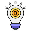 idea de bitcóin icon