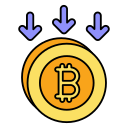 pérdida de bitcoins icon