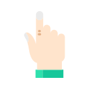 erhöhter finger 