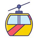 cabina del teleférico icon