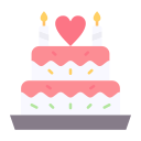 pastel de boda icon