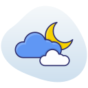 noche nublada icon