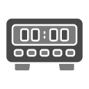 reloj digital icon