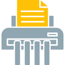 trituradora de papel icon