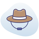 sombrero de vaquero icon