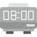 reloj digital icon