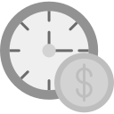 el tiempo es dinero icon