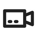 camara de video icon