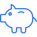 Piggy bank icon