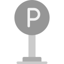 señal de estacionamiento icon