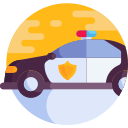 Coche de policía icon