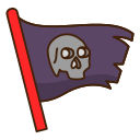 bandera pirata icon