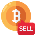 vender bitcoins icon