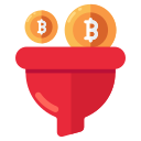 filtración de bitcoins icon