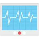 máquina de ecg 