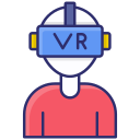 gafas de realidad virtual icon