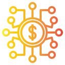 dinero digital icon