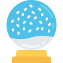 Globo de la nieve icon