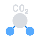 diósido de carbono icon